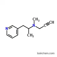 Molecular Structure of 1076198-88-3 (N,a-Dimethyl-N-2-propynyl-(3-pyridinyl)ethanamine)